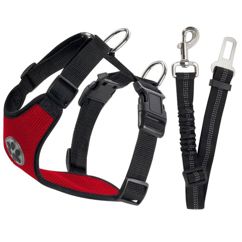 SlowTon Dog Seat Belt Harness for Car