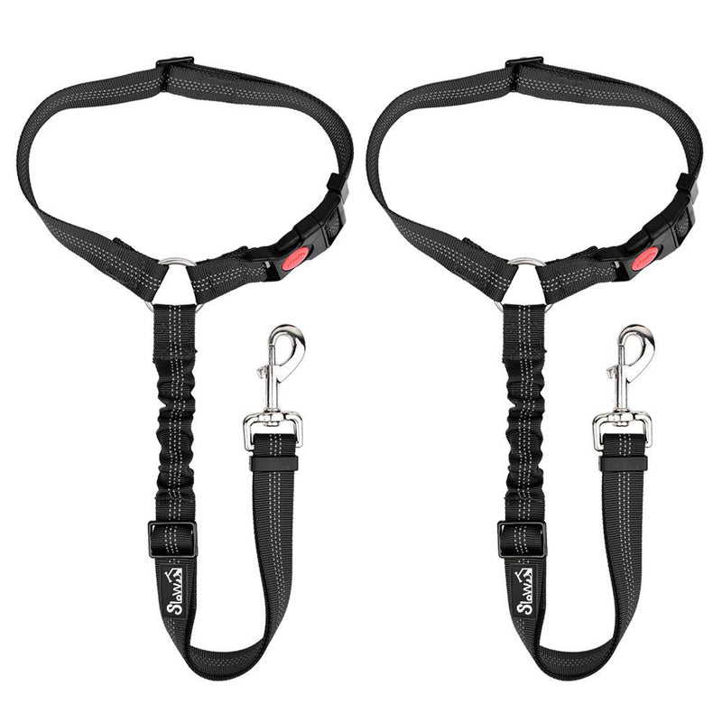 SlowTon Dog Seat Belt 2-Pack